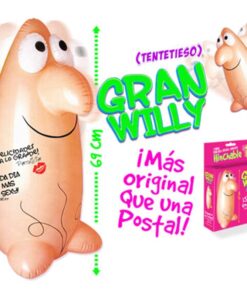 Pene hinchable "Gran Willy" para despedidas