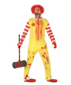 Disfraz de Payaso Zombie para hombre