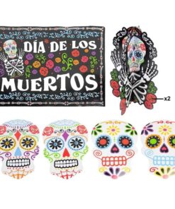 Día de los Muertos Halloween decoración