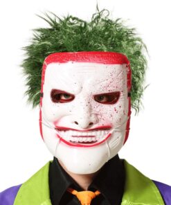 Máscara de Payaso Joker de plástico