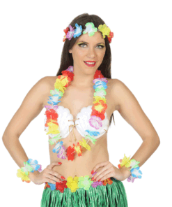 Conjunto Hawaiano multicolor