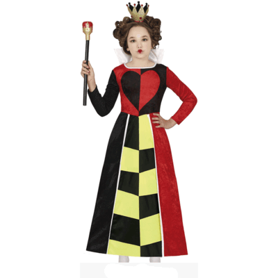 Disfraz de Reina de Corazones infantil