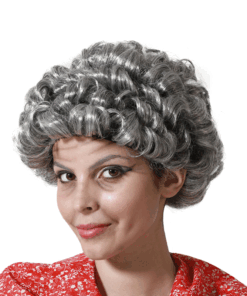 Peluca de Anciana para adultos