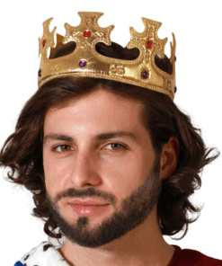 Corona de Rey dorada