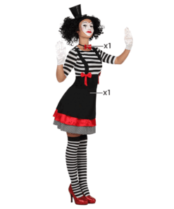 Disfraz de Mimo para mujer