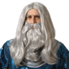 Peluca de Mago para adulto