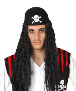 Peluca Pirata para adulto