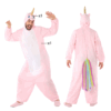 Disfraz de Unicornio rosa para adulto