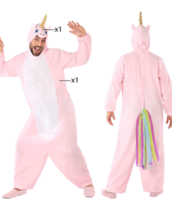 Disfraz de Unicornio rosa para adulto