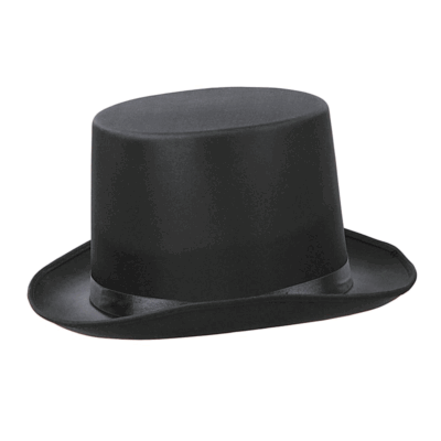 Chistera de lujo alta para adultos