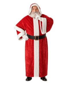 Disfraz de Papa Noel luxe para adultos