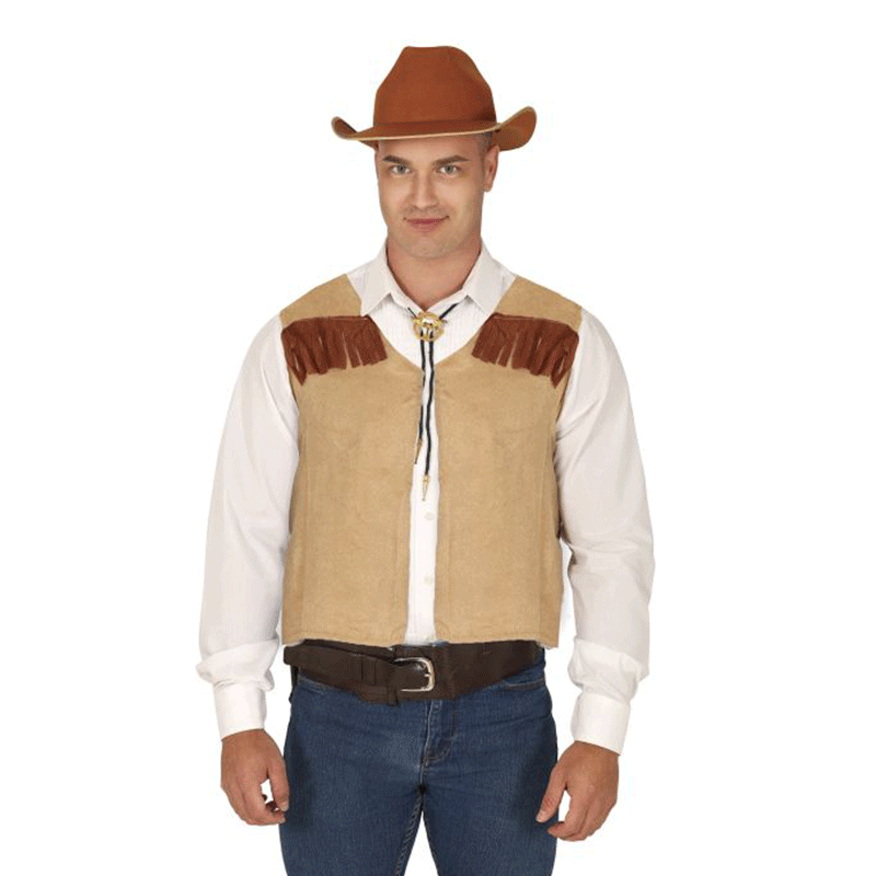 Chaleco Vaquero para adulto